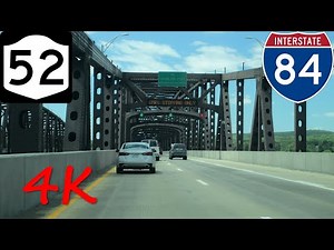 ⁴ᴷ Newburgh-Beacon Bridge westbound [4K VIDEO]