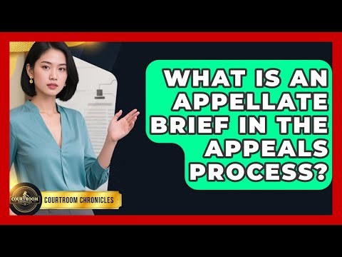 What Is An Appellate Brief In The Appeals Process? - Courtroom Chronicles
