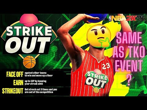 How to play STRIKEOUT on NBA 2K23!