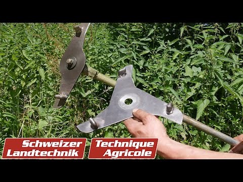 New blades for brush cutters