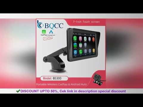 BQCC 7inch Car Radio Multimedia Video Player Wireless Carplay And Wireless Android Auto Touch