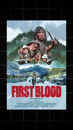 Let’s talk about the action classic “First Blood!” This 1982 hit launched the iconic Rambo franchise, with Sylvester Stallone as John Rambo, a Vietnam vet fighting for survival in a deadly manhunt. #FirstBlood #Rambo #ActionMovie #SylvesterStallone #80sMovies #movies #filmmaking #filmhistory