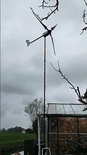 #alternativeenergy Wind Turbine in action.