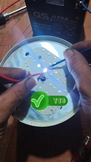 Tip for measuring a 3-volt LED light using a 12-volt battery. #shorts #diy #tips #ideas