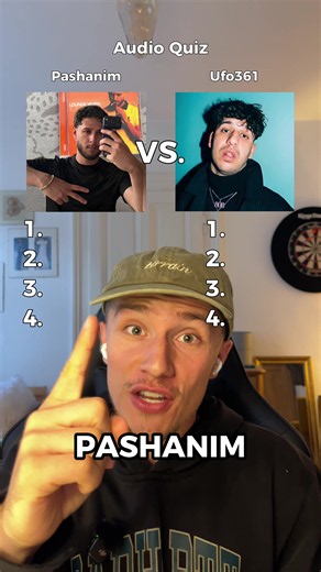 Pashanim vs. Ufo361 Songquiz: Wer kennt mehr Deutschrap-Songs?