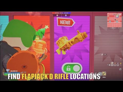 SUPER RED VS BLUE TYPICAL GAMER MAP FORTNITE - FIND FLAPJACK'D RIFLE LOCATIONS
