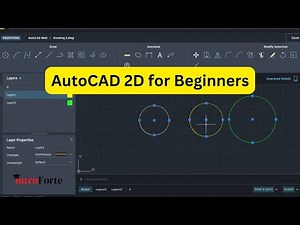 AutoCAD Tutorial || Masterclass by ‪@IntrnForte‬ || Essential Features & Functions for Professionals