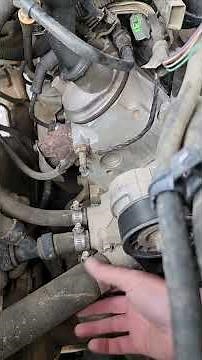 Change thermostat on 2010 Silverado. 30min of quality time with the boy anyways.