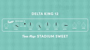 16 reactions |  Tone Map: Gushing with overdrive and reverb, it's hard not to feel like a rock god when using the Delta King 12's Stadium Sweet tone map. Watch as Brandon "Taz" Niederauer shows you how it sounds. | Supro | Facebook