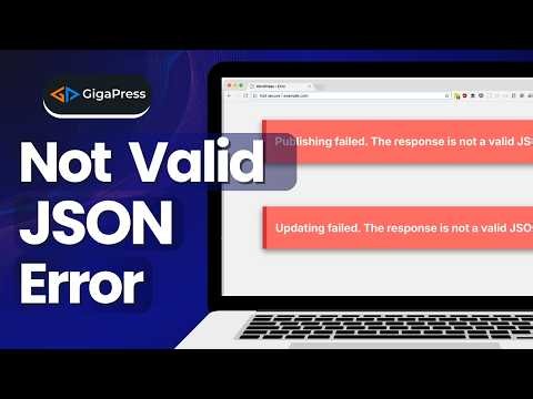 How to Fix the Not a Valid JSON Response Error in WordPress