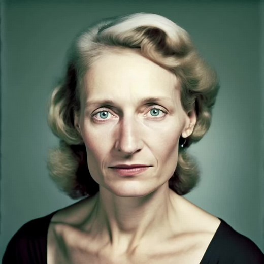 Portraits of Five German Women in AI Animation