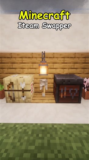 Minecraft Item Swapper #minecraft #fyp