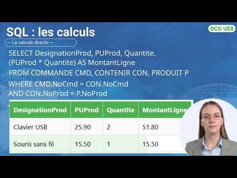 SQL les calculs
