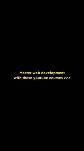 Master web development!🔥 #programming