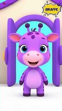 A to P Alphabet Baby Animals 🐾 | Learn Letters with Cute Animals & Colors | Toddler Learning #shorts