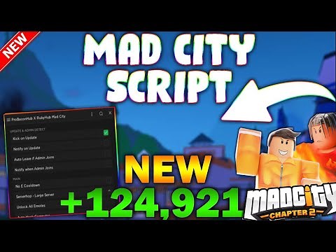 *UPDATED* Mad City Script (PASTEBIN 2023) (MONEY AUTOFARM, AUTO ARREST, ESP, REMOVE LASERS )