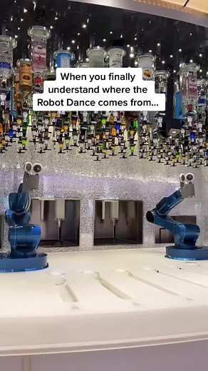 Dance to the beat of the Bionic Bar. #cruise #quantum #ovation #holidayineveryway #travel #vlog #fyp #holiday #cruisetok #royalcaribbean #comeseek