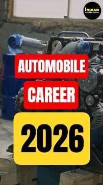 Automobile Engineer 2026 ? #automobile #mechnical #degree #short