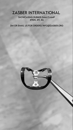 Best Rubber Dam Clamp for Molar Isolation | Secure Fit for Endo & Restorative!