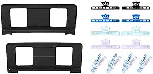 2 Sets Music Stand for Sheet Music Compatible with Yamaha Plastic Keyboard Stand with 8 Book Clip and 4 Note Clip Holder Fit for Multiple Keyboard Models