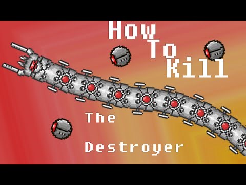 How to kill the Destroyer in Terraria | Tutorial