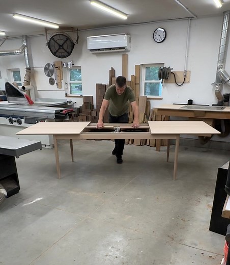 McCormick Extension Table: Ready for Finishing Touches