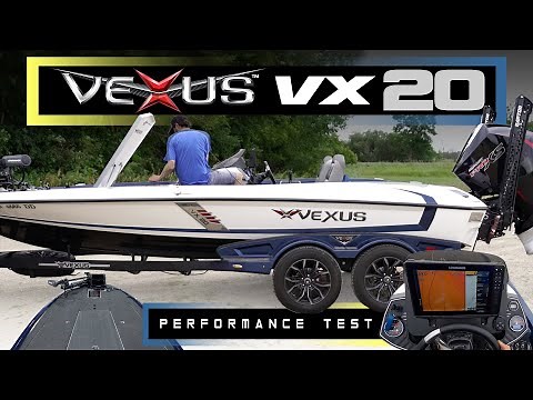 Vexus Boats VX 20 Bass Boat Performance Test (2022)