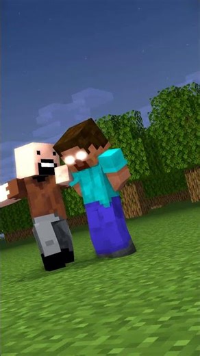 HEROBRINE vs NOTCH 💀 Final Battle | Notch Dies!? 😱 #shorts #minecraft