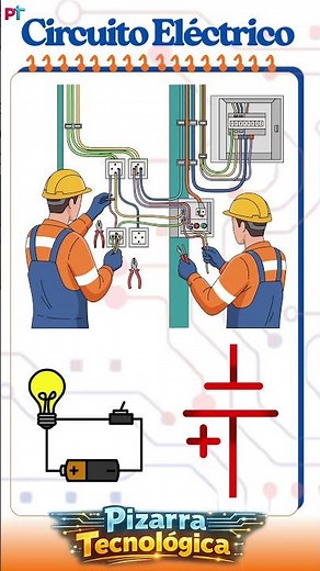 Circuito Electrico: Basico#viralvideos #tecnologia #internet