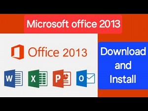 How to download and install Microsoft office 2013 in windows 10🖥📌।। কীভাবে অফিস 2013 ডাউনলোড করবেন 🖥