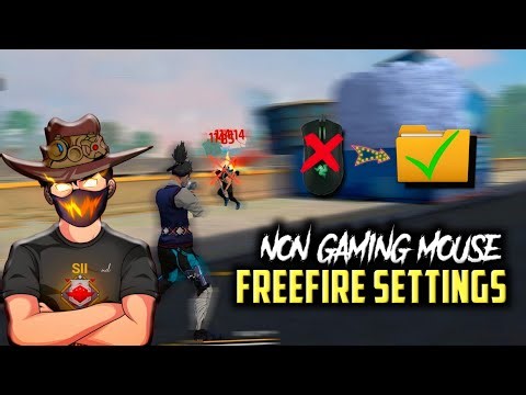 Non Gaming Mouse Best Headshot Settings For Free Fire PC | Msi 5 Free Fire Headshot Setting