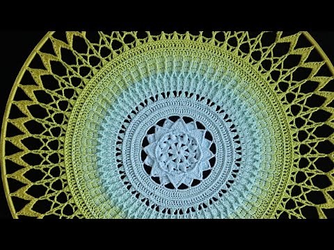 Get Crafty! How to Crochet a Mandala 'Golden Barrel' - Part 1 / 3