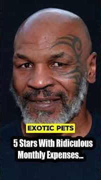 5 Stars With Ridiculous Monthly Expenses