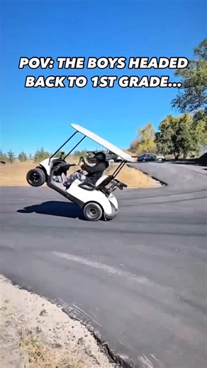 @drewgibsongolf on Instagram: "The Boys Are Going… #Golf #Humor #GolfCart #Funny #Golfer #Comedy #Golfing"