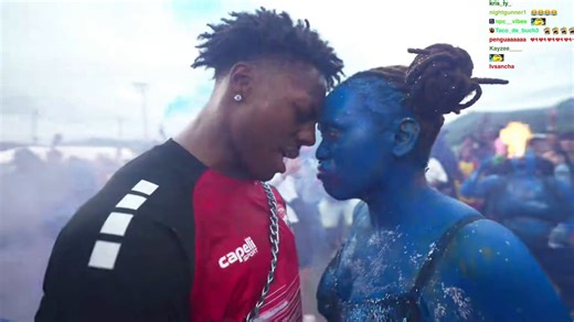 Dawg getting your face licked from a blue devil is top ten things you don’t wanna experience … I talking from experience 😭😭😭😭😭 I went home and bathe one time