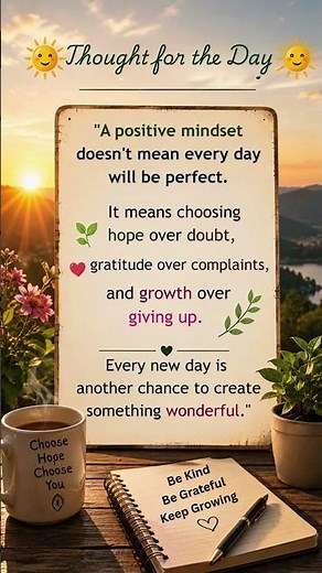 Thought for the Day - 07 🌿✨