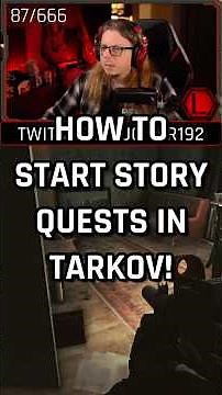 I accidentally started a story quest, WHILE DOING A STORY QUEST! #escapefromtarkov