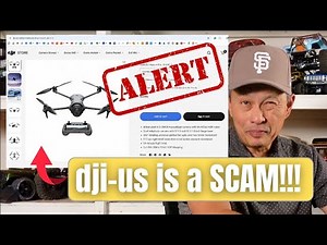 🚨 WARNING: Fake DJI Website SCAM Exposed! (DJI-US.com Is NOT Legit)