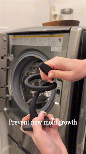 This is such a random Amazon find but I use it daily! It props my front load washing machine door open to prevent mold growth! You just pop the magnet on whenever you finish and load. 🔗Linked in comments below 👇🏻 | Home Simply Curated