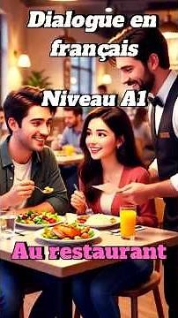 French dialogue A1–A2: at the restaurant 🍽️