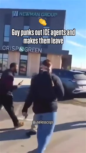 Andrew Sartain on Instagram: "Funny how they tuck tail when they come across someone who stands up to them and they don’t have dozens for backup. OP: @uselesscops"