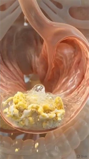 What Happens Inside Your Body When You Eat Eggs? 🥚 | 3D Digestion Animation #shorts