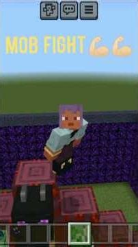 BEST MOB FIGHT ARENA IN MINECRAFT #truedialogue #shorts