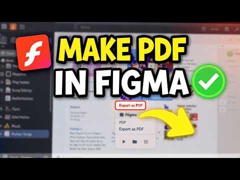 How to Make Pdf File in Figma