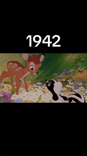The Evolution of Bambi 1942 - 2023 #bambi #evolution #bambi2 #onceuponastudio #serenaryderfall #evolutions #foryou #foryoupage #fyp #fypシ゚ #disney #thumper #flower #disney100 #2023