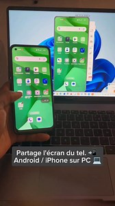 306K views · 3.6K reactions | Partager l'écran de ton smartphone sur ton PC gratuitement  | L'Ingénieur Y | Facebook