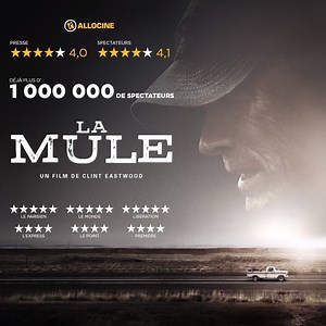 13K views · 128 reactions | Déjà plus d'1 million de spectateurs ont acclamé #LaMule, le nouveau film de Clint Eastwood ! RDV en ce moment au cinéma | Warner Bros. Pictures | Facebook