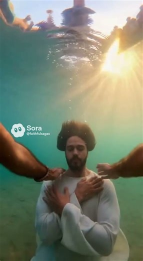 The Baptism of Jesus | Under Water Perspective