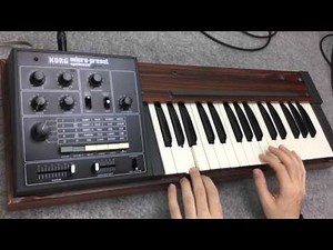 Korg M500 Micro Preset - Synthesizer Demo - MIDIVERSE - TV