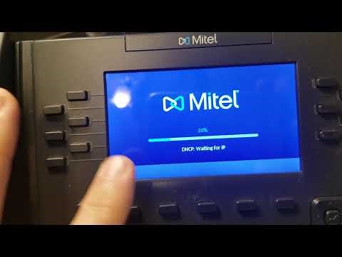 Mitel Phone - No Service Message